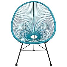Fairy Home Wire Patio Chair Turquoise