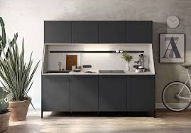 a kitchen modeled after a sideboard