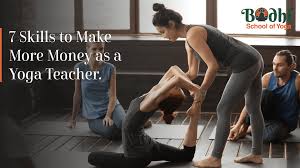 money as a yoga teacher