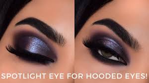 halo eyeshadow look for hooded eyes