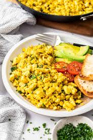 the best tofu scramble recipe hey