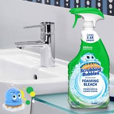 foaming bleach bathroom cleaner