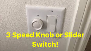 The electrical box has four wires, black, white, blue, ground. Installing A Wall Switch 3 Speed For Ceiling Fans Youtube