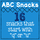 What snack starts with U?