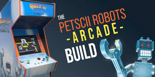 petscii robots arcade cabinet build