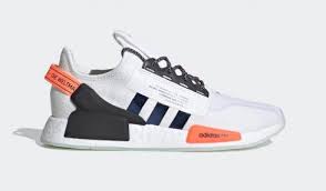 Buy and sell authentic adidas nmd r1 v2 black white shoes fv9021 and thousands of other adidas sneakers with price data and release dates. Adidas Nmd R1 V2 Cloud White Solar Red Core Black Shoes Fx9451 Sepsport