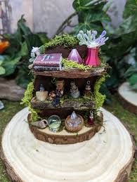 Fairy Bookshelf Fairy Garden