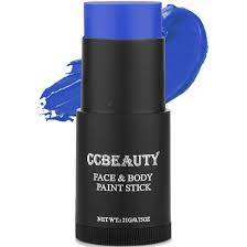 ccbeauty blue face body paint stick