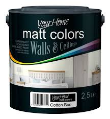 Your Home Matt Emulsion 2 5l Cotton Bud