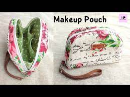 makeup pouch tutorial diy makeup bag