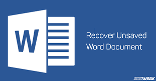 How To Recover Unsaved Word Document