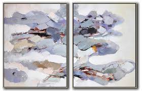 Large Abstract Painting Canvas Art Set