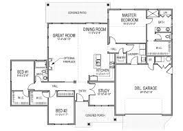 what is a split bedroom floor plan