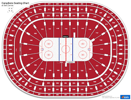 bell centre seating charts