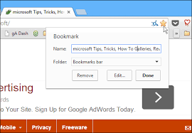 bookmarks bar only display site icons