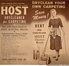 the history of carpet cleaning