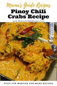 chili crabs recipe mama s guide recipes