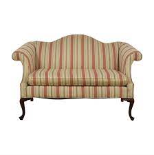 We purchased this from ethan allen to put into our new home living room. 86 Off Ethan Allen Ethan Allen Queen Anne Loveseat Sofas Love Seat Queen Anne Furniture Furniture Brand