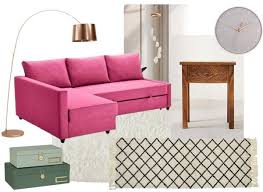 style a pink sofa 3 easy and chic ways