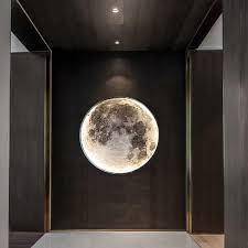 Light Up Moon Wall Decor