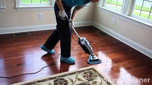 mop a floor with a spin or steam mop