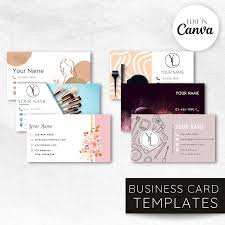 beauty canva business card collection