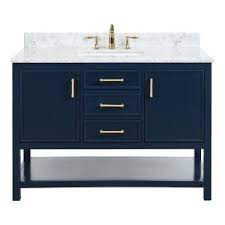 manhattan navy blue 61 double sink