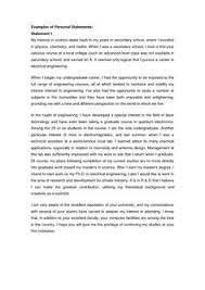    personal statement sample   nurse resumed Document image preview