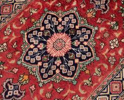 tabriz persian rug red 153 x 97 cm