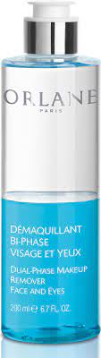 orlane dual phase makeup remover face