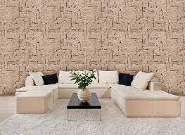 Brown Cork Wall Covering Coco
