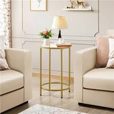 Round Accent End Tables Coffee Side