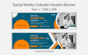 linkedin banner design graphic by