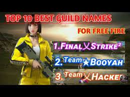Pilih free fire name generator. Top 10 Best Guild Names For Free Fire Free Fire Guild Name Pro Army Progamersyt Youtube
