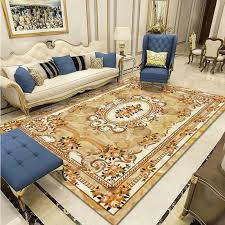 living room decorative rug carpet table