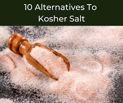 10 alternatives to kosher salt chef s