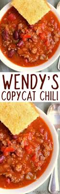 wendy s chili best copycat recipe