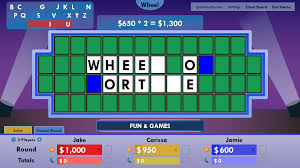 wheel of fortune for powerpoint games