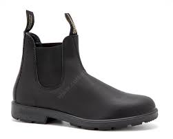 510 Black Blundstone Basic Black Ankle Boots With Rubber