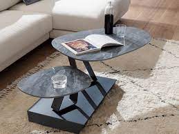 Twist Sasso Glass Coffee Table By