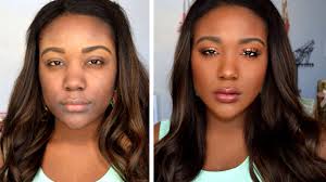 how to makeup tips for black women everyday makeup tutorial routine for dark skin