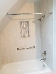 streamwood il sloped ceiling shower
