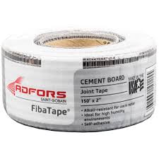 Saint Gobain Adfors Fibatape Alkali Resistant 2 In X 150 Ft Self Adhesive Mesh Cement Board Tape