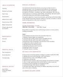 Since the job of a teacher is to impart knowledge and character as well to the young minds, the hiring people look for these two qualities in a job seeker. 8 Teaching Fresher Resume Templates Pdf Doc Free Premium Templates
