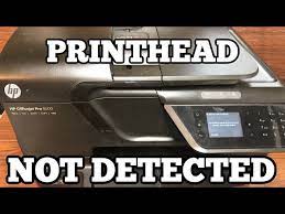 hp officejet pro printhead missing or