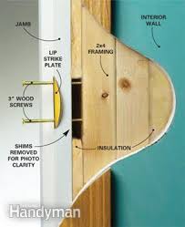 After installing hundreds of entry locks and deadbolts over the years, i almost always recommend schlage. How To Reinforce Doors Entry Door And Lock Reinforcements Diy Family Handyman