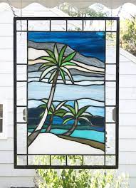 Stained Glass Window Panelbeach And