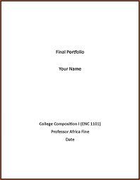Cover Page Of Research Paper Format
