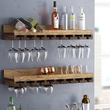 wine glass shelf