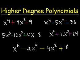 factoring higher degree polynomial